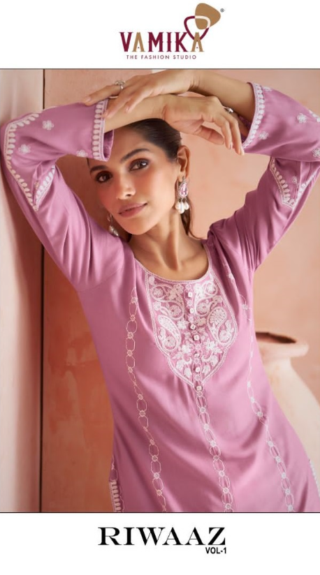 Dusty Mauve Heavy Rayon Co-Ord Suit with Palazzo – XL