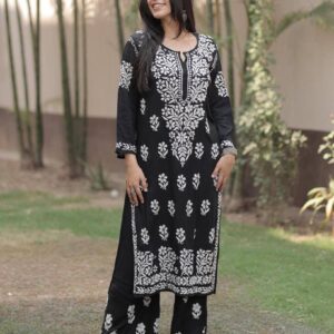 KURTIPANTS - 0001BK-RM-L